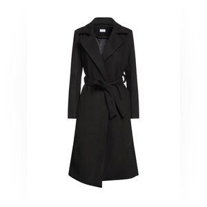 Elegant Black Women's Trench Coat